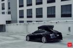 Tesla Model S P85+ on Vossen Wheels (CV10) 2019 года
